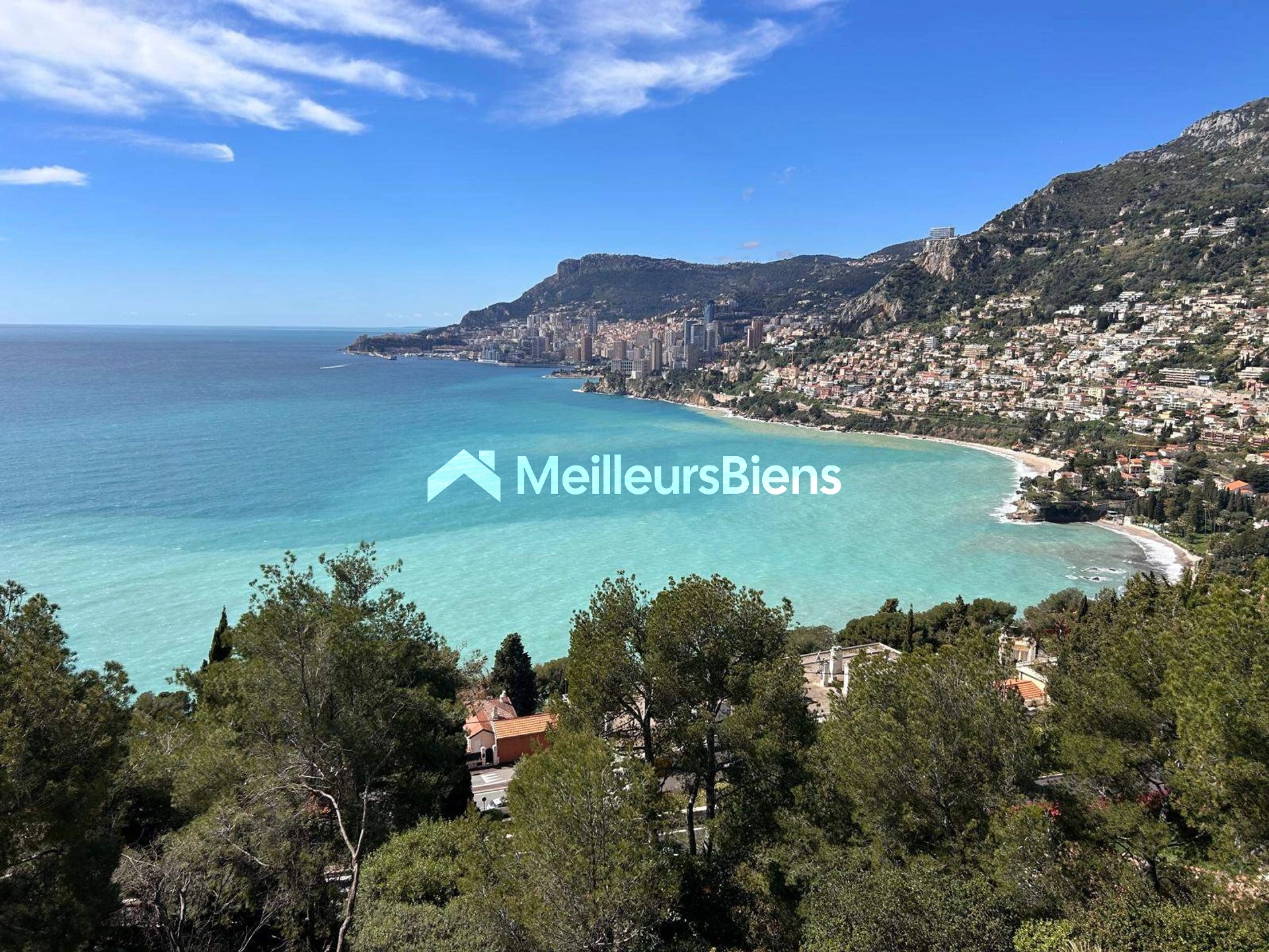 Roquebrune-Cap-Martin- propriété vue mer