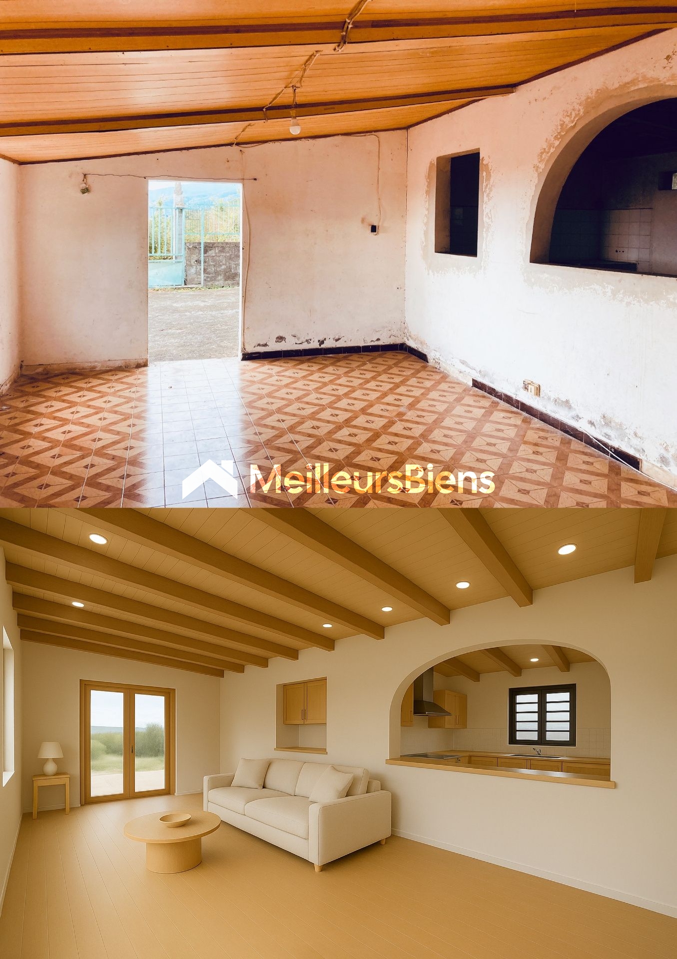 🏚️ Maison à Rénover – Secteur Bois de Nèfles / Le Ruisseau