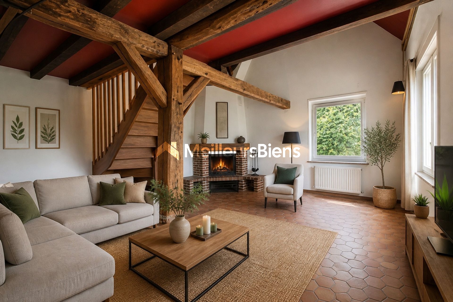 Maison normande 5 pièces 95 m² à Chambois avec garage et terrasse