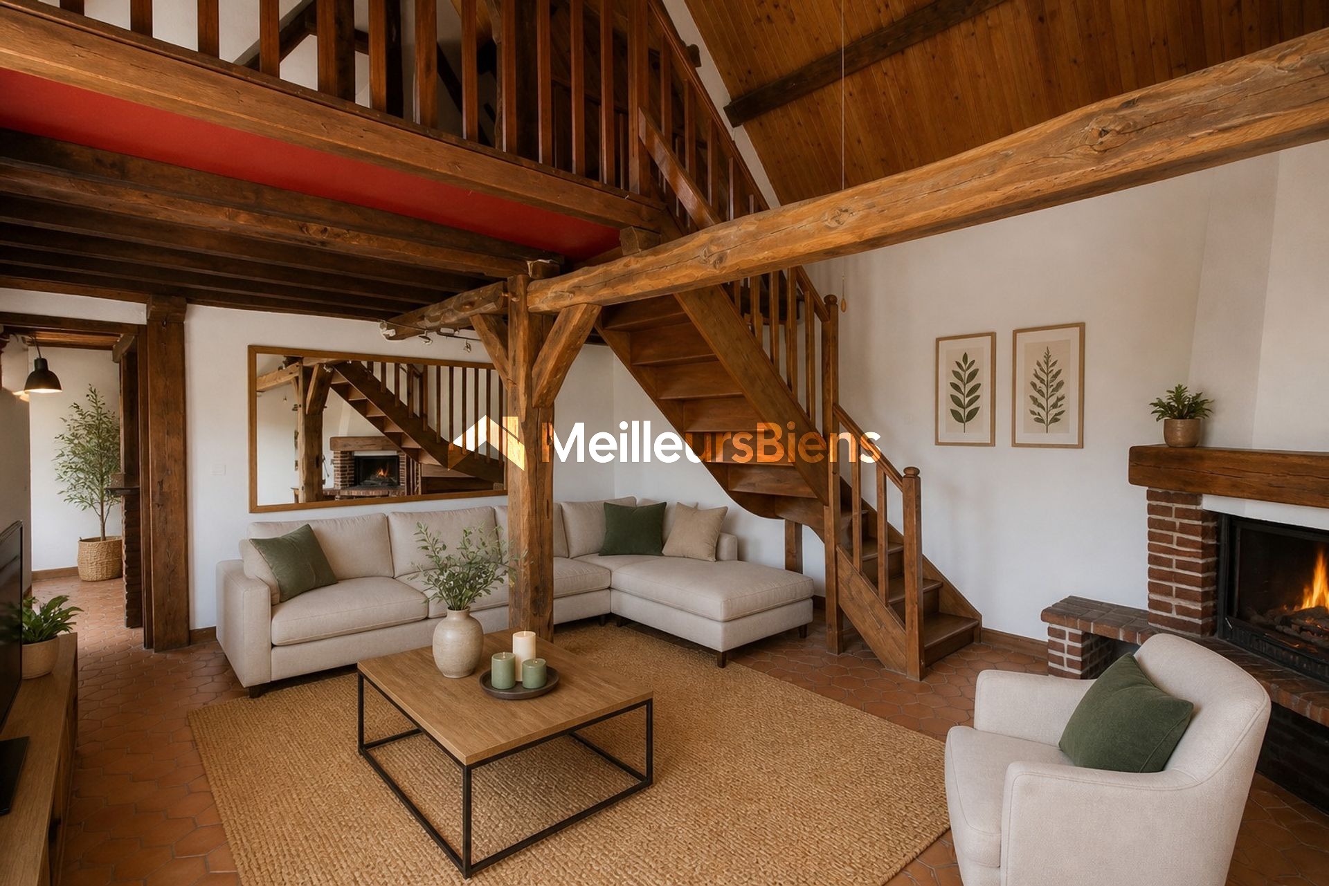 Maison normande 5 pièces 95 m² à Chambois avec garage et terrasse