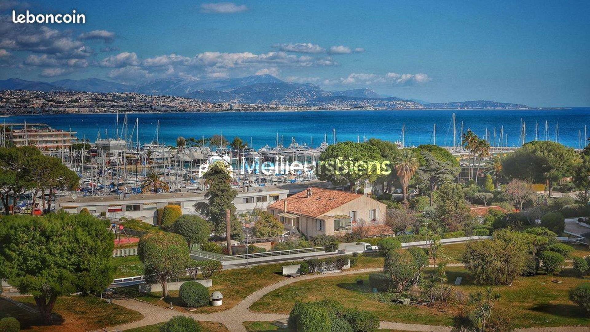 Marina baie des anges T2 - Vue mer et terrasse Climatisé - Etage élévé