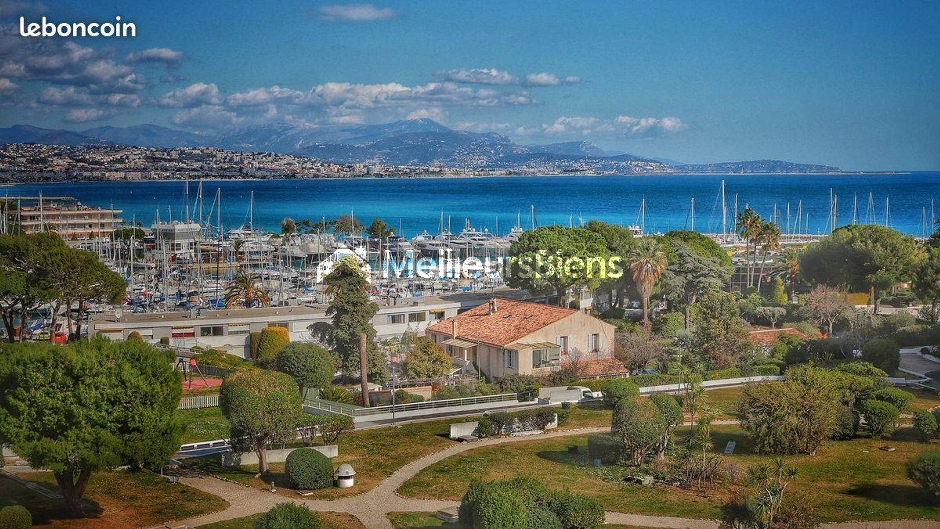 Marina baie des anges T2 - Vue mer et terrasse Climatisé - Etage élévé