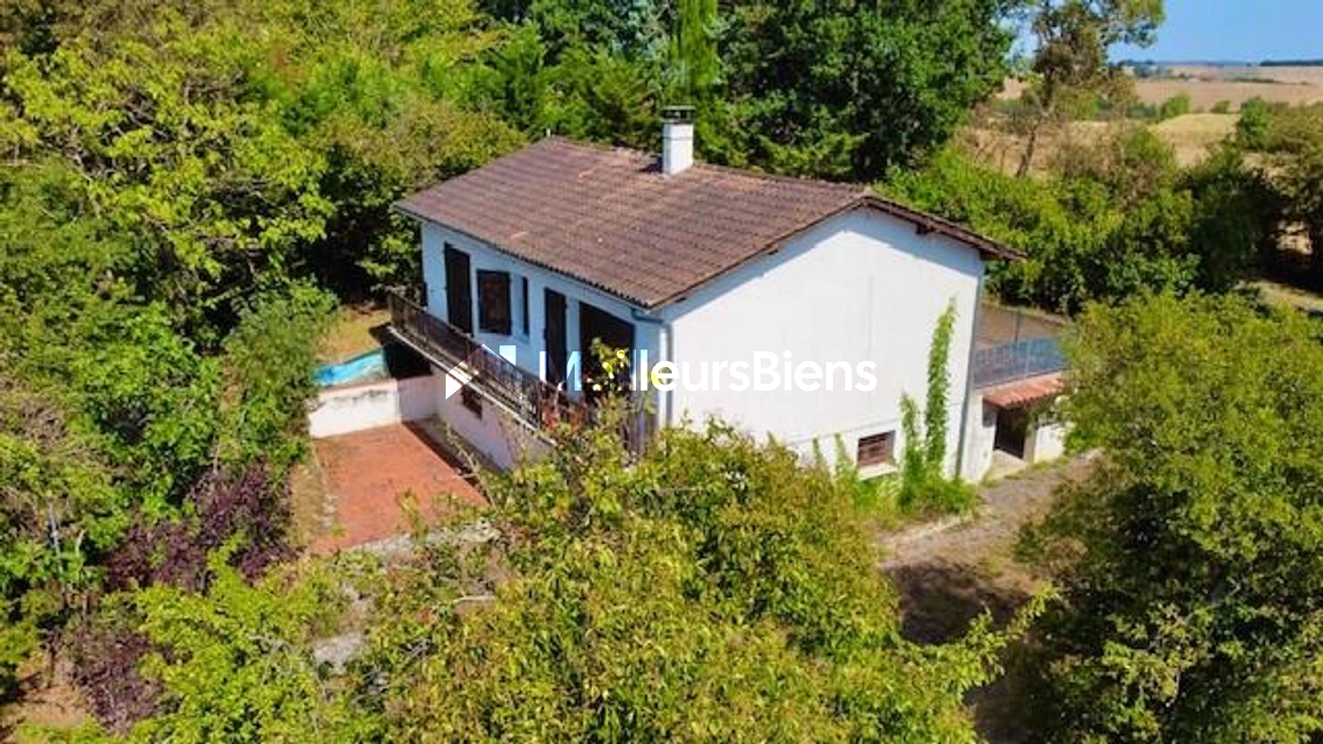 Exclusivité  - Marsan - Vue Pyrénées pour cette jolie maison avec jardin arboré