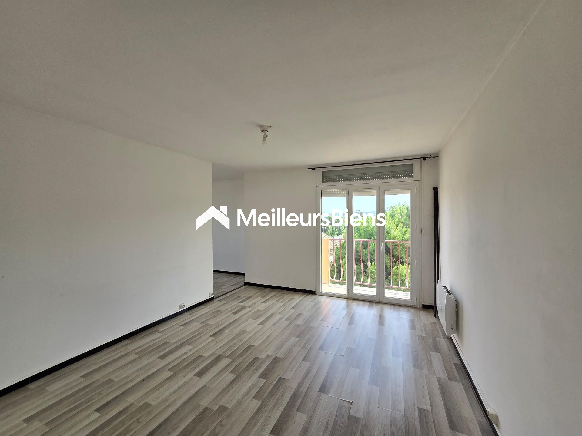 Pont-Saint-Esprit centre : appartement 3 chambres avec cave et balcon