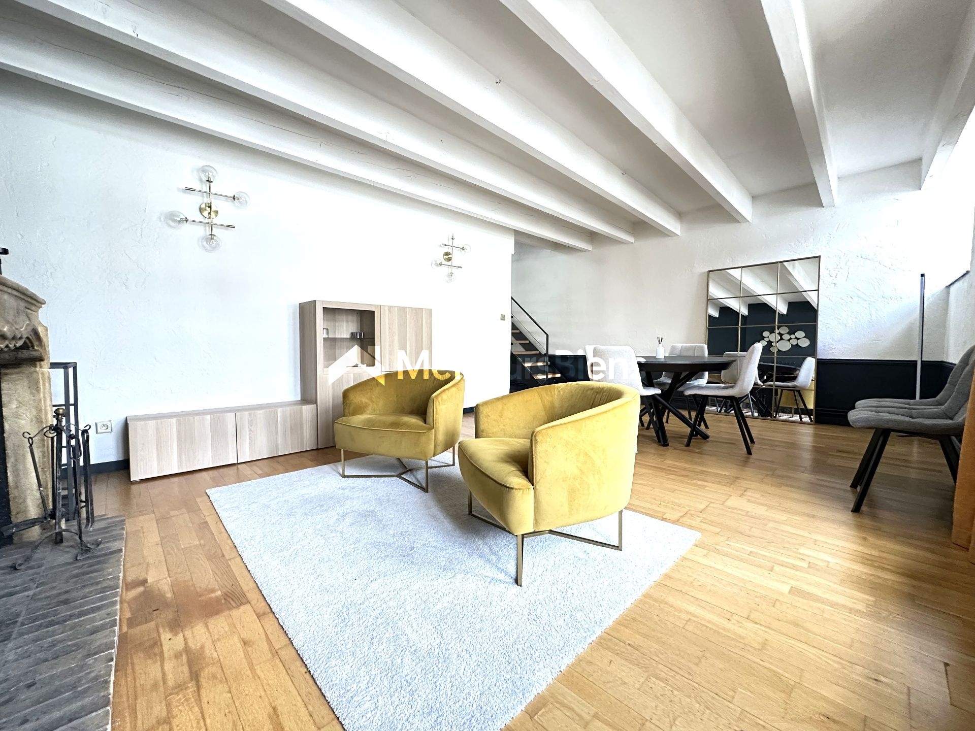 Triplex 137 m² à Marange-Silvange, 3 chambres, cour privative, garage