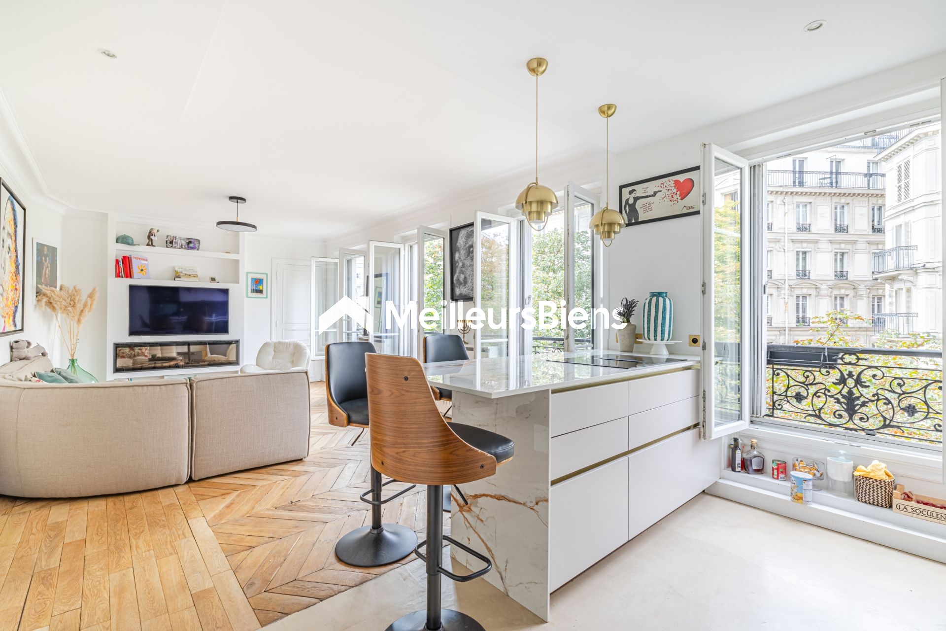 Secteur Crozatier / Aligre - Beau 3 pièces 2 chambres entièrement rénové