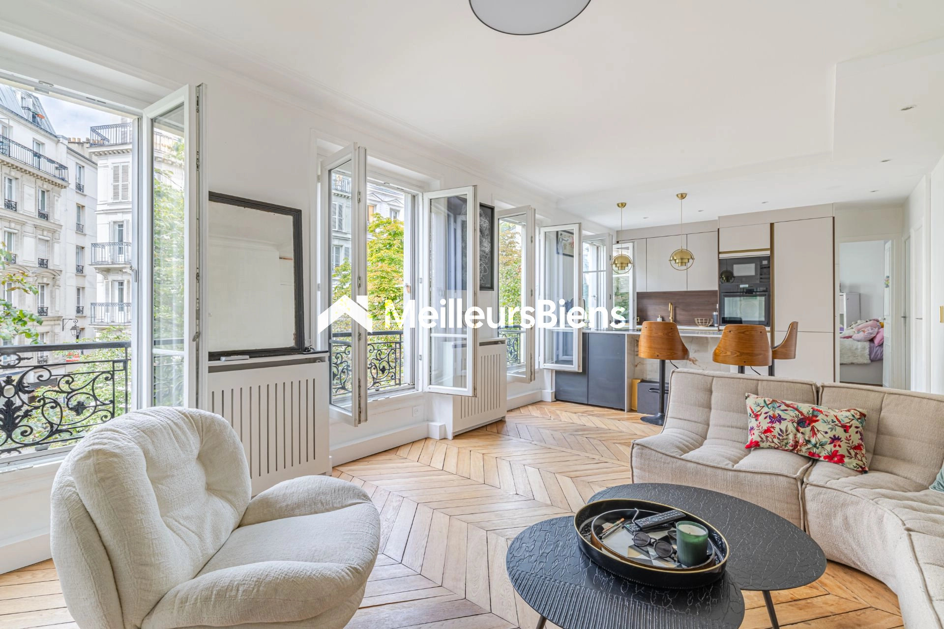 Secteur Crozatier / Aligre - Beau 3 pièces 2 chambres entièrement rénové