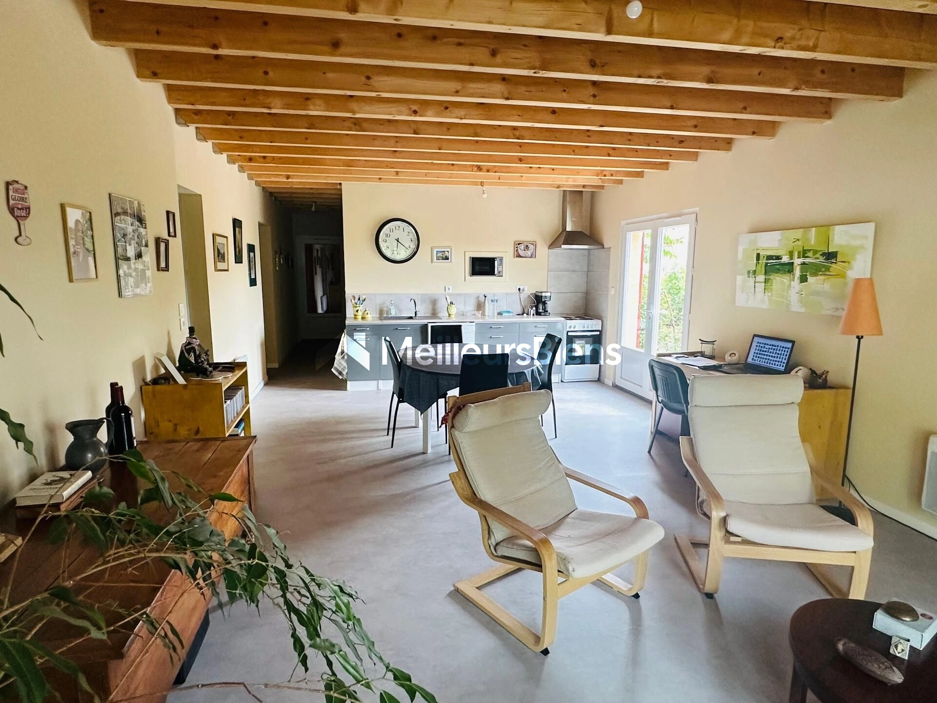 Maison de type 3 rénové de 110m² avec terrain de 934m²