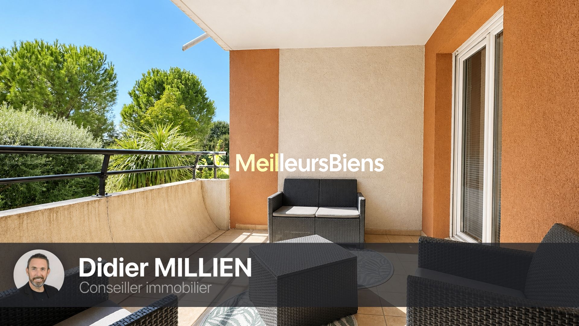 Montpellier Grand M, T3 rénové avec terrasse, parking et vue jardin