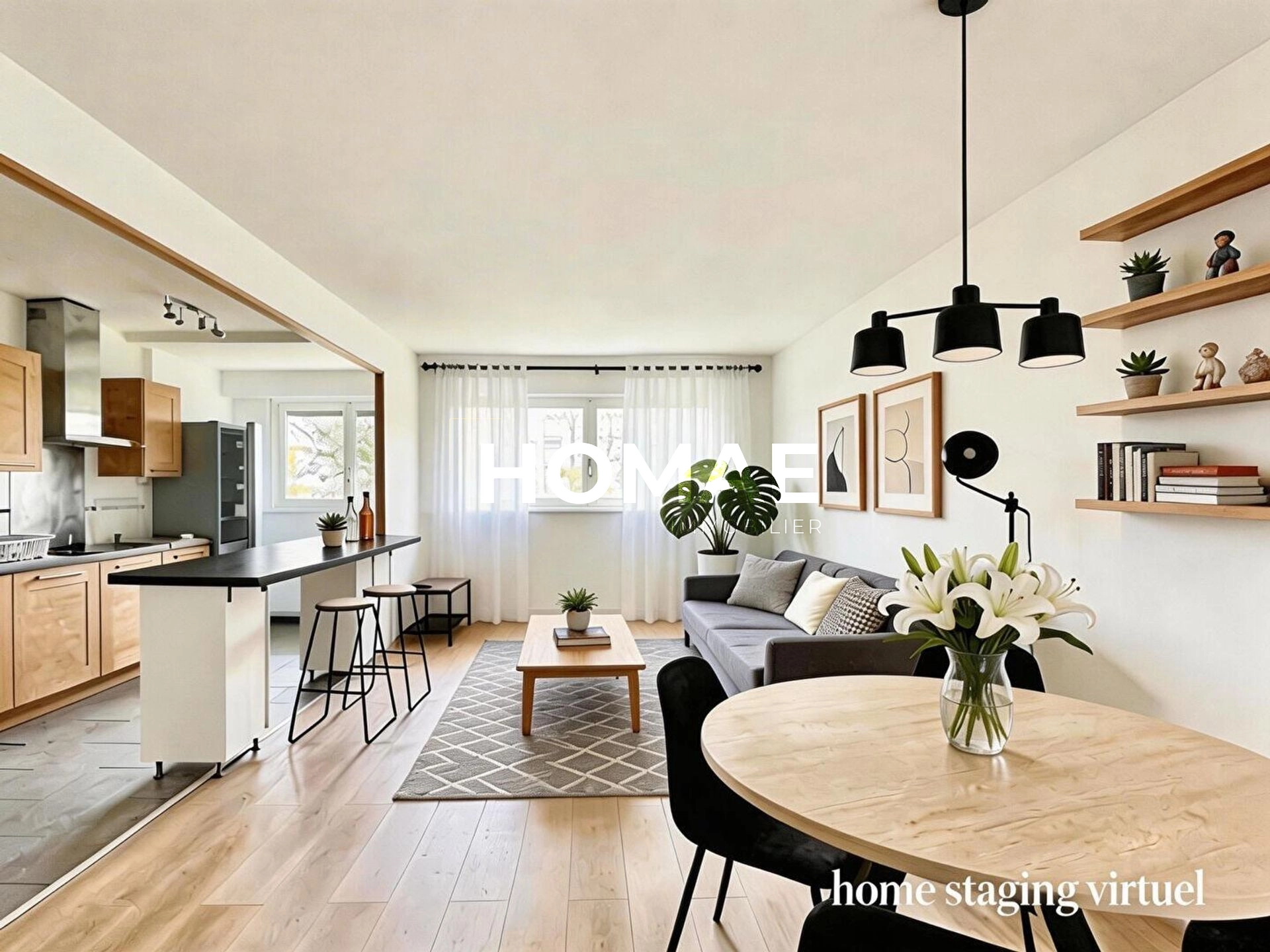 Montigny-le-Bretonneux - Grand 2 Pièces de 63,40 m² - 15mn gare à pieds