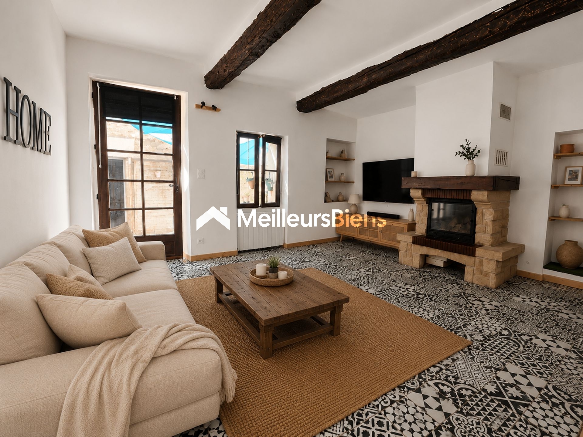 Maison de village 4 chambres avec dépendance : habiter, louer ou travailler