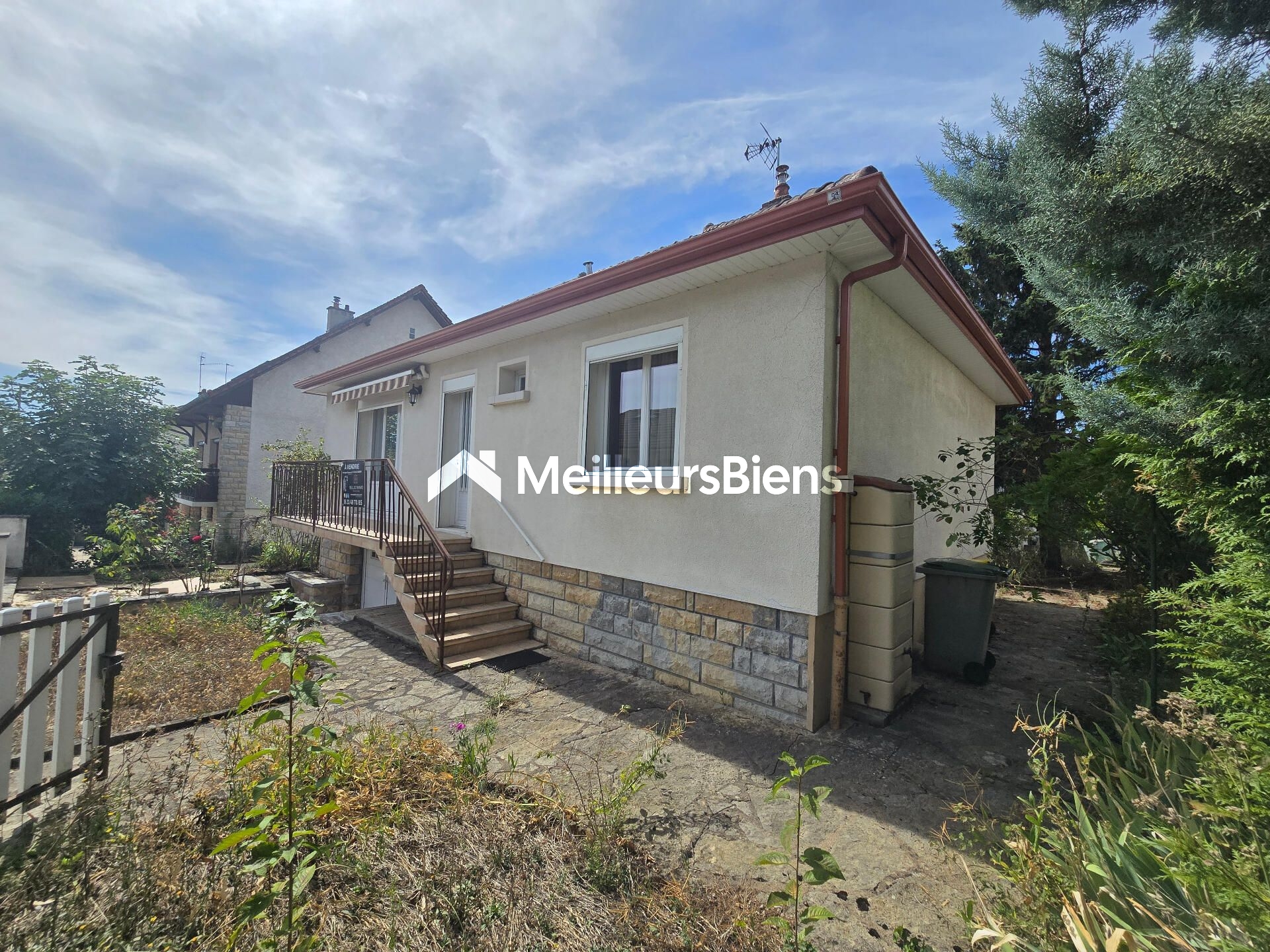 Maison 4 pièces 80 m² avec véranda et sous-sol complet à Neuilly-Crimolois