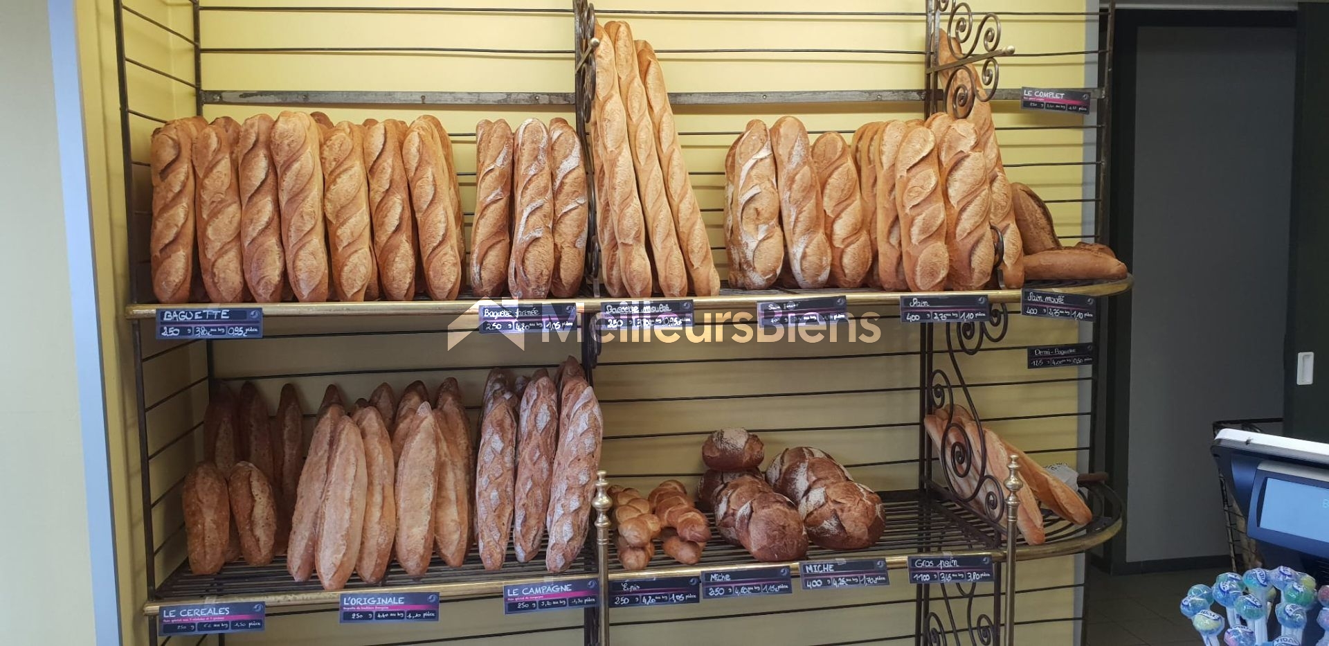 Boulangerie-pâtisserie avec laboratoire