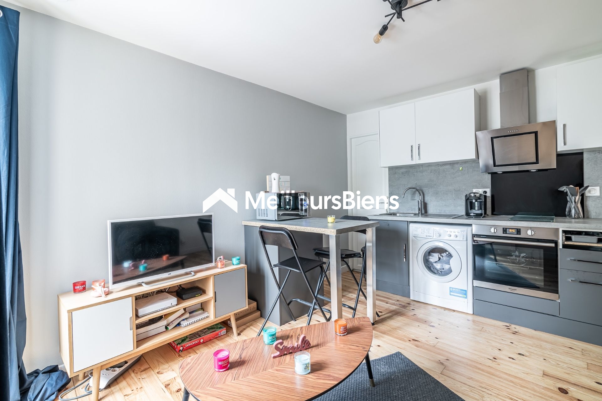 Duplex meublé 2 pièces de 30 m² à Villejuif avec chambre à l’étage