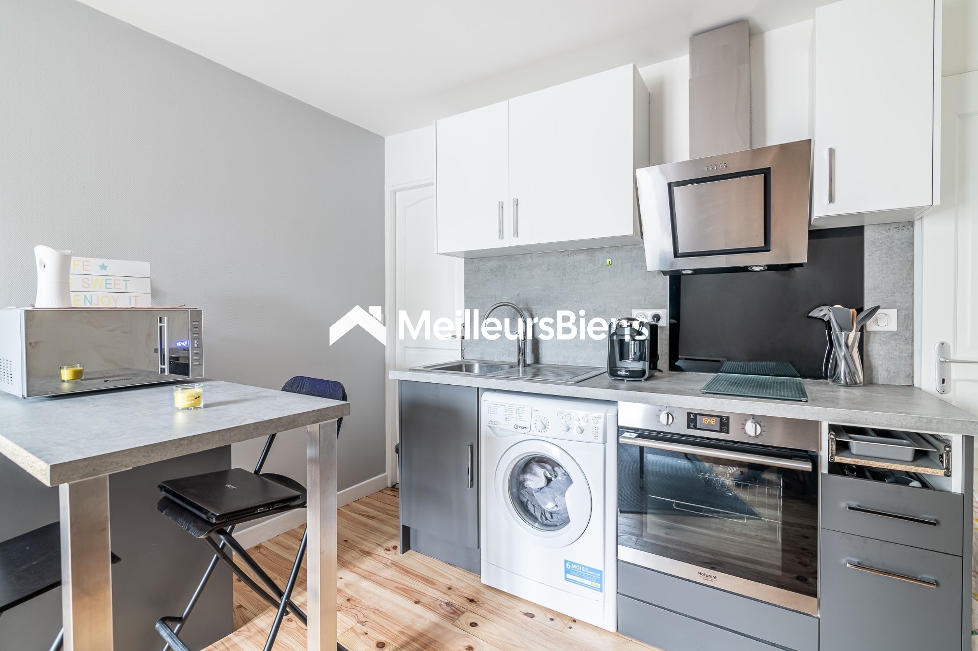 Duplex meublé 2 pièces de 30 m² à Villejuif avec chambre à l’étage