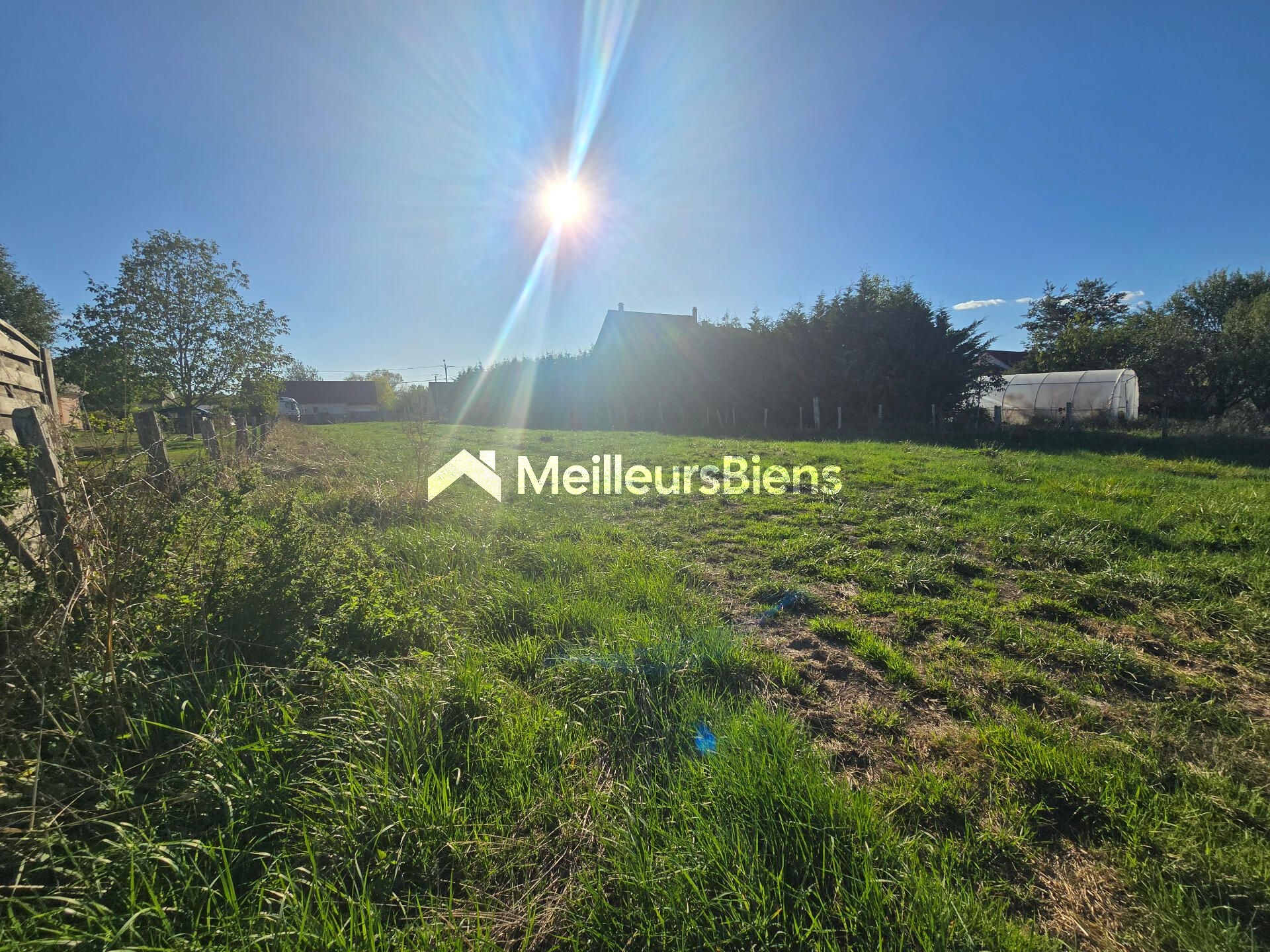 Terrain avec belle surface plane