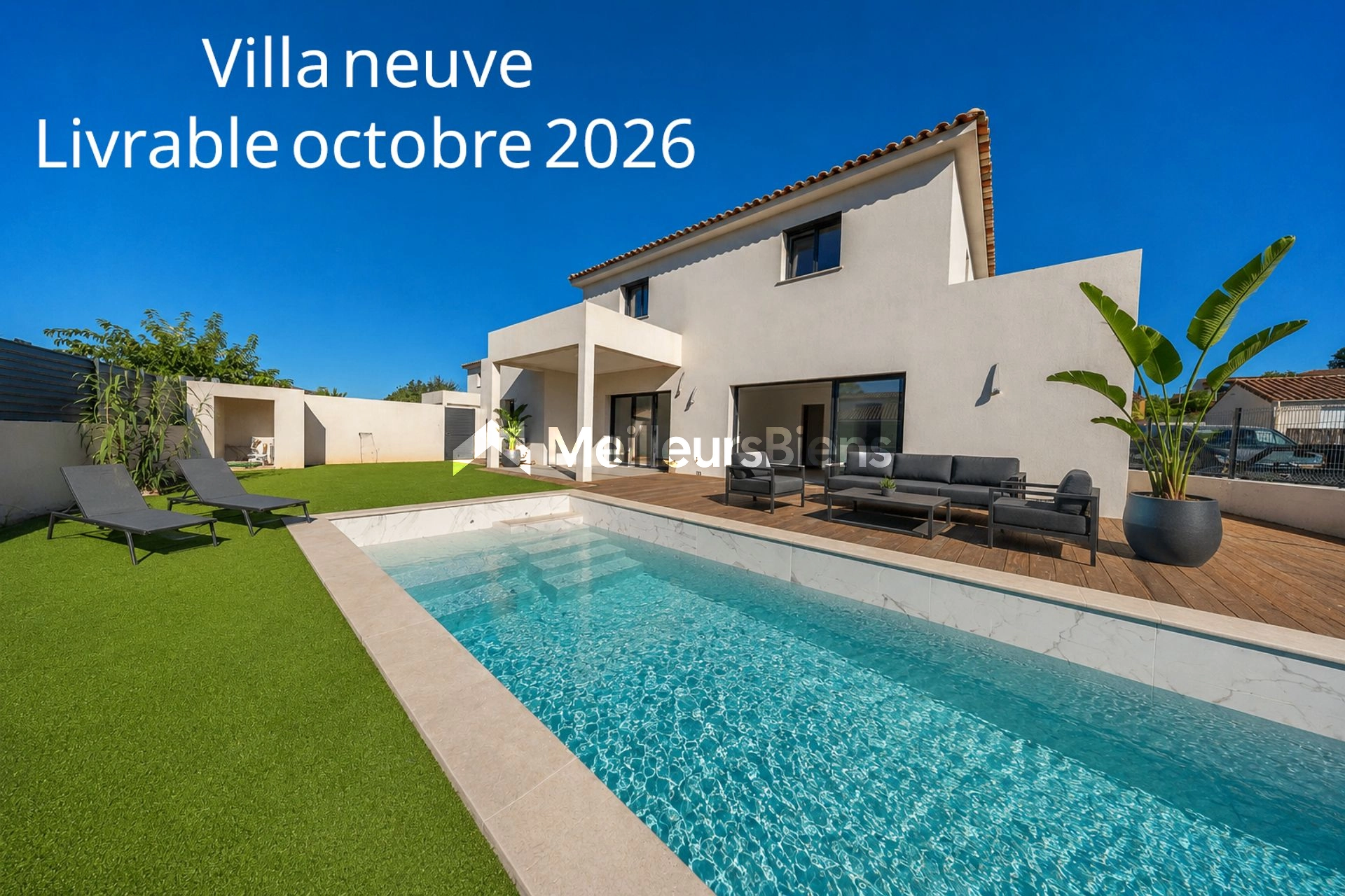 Superbe villa neuve disponible