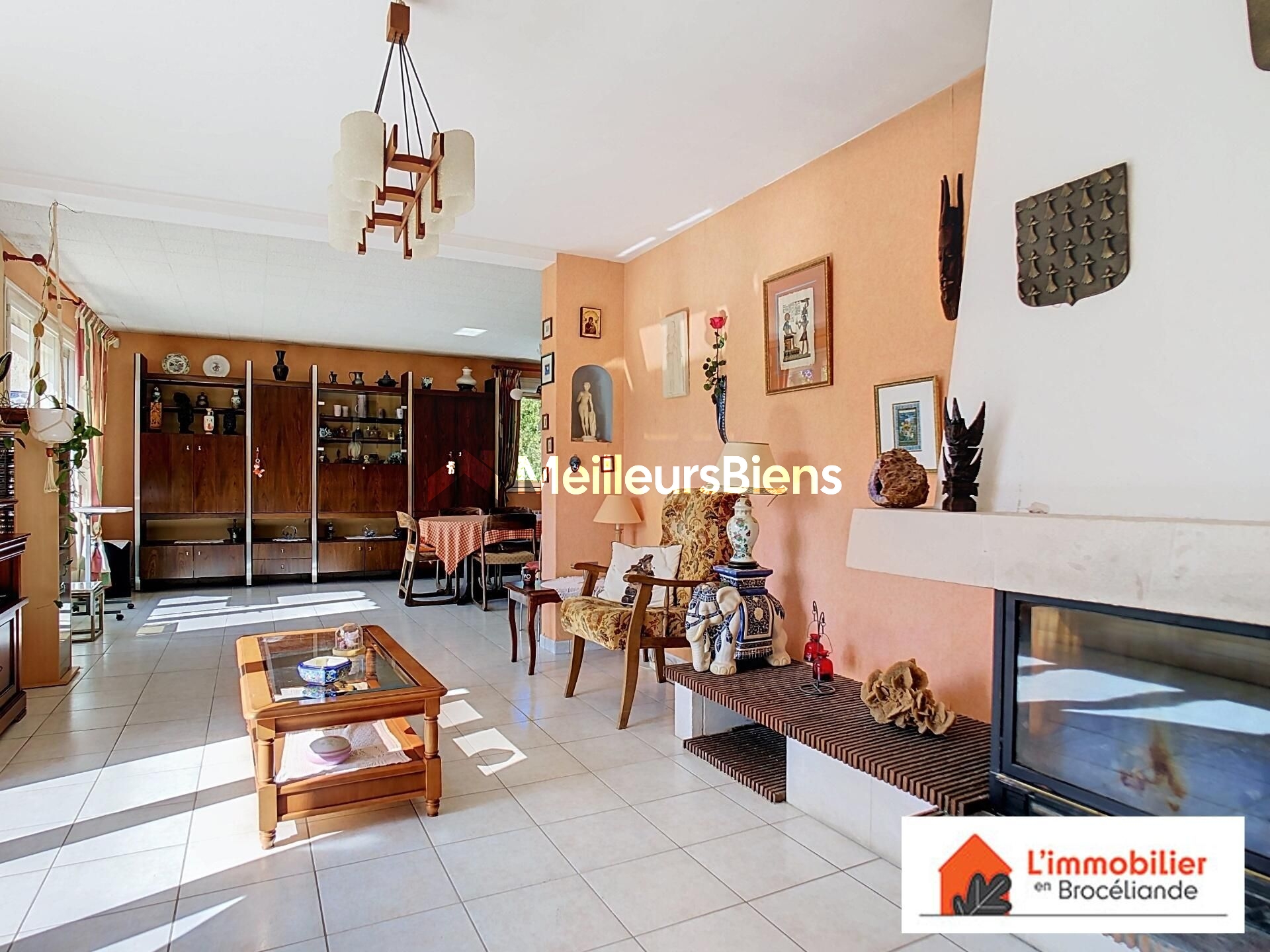 GUER – SECTEUR BELLEVUE | BELLE MAISON FAMILIALE AVEC ASCENSEUR, SOUS-SOL COMPLET ET TERRAIN DE PRÈS DE 1 000M²