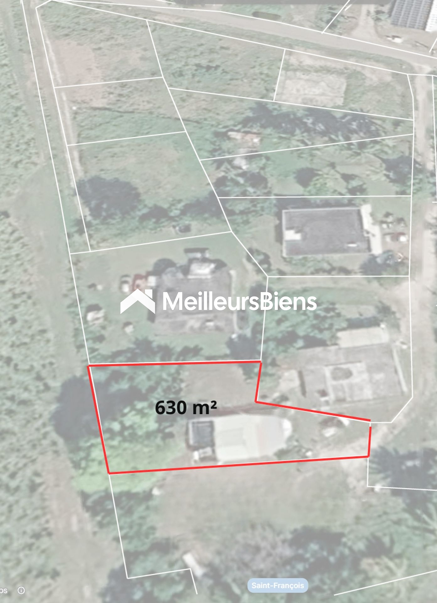 terrain à bâtir de 630m² à le moule (97160) meilleursbiens · à Le Moule le Moule · 85 000 €