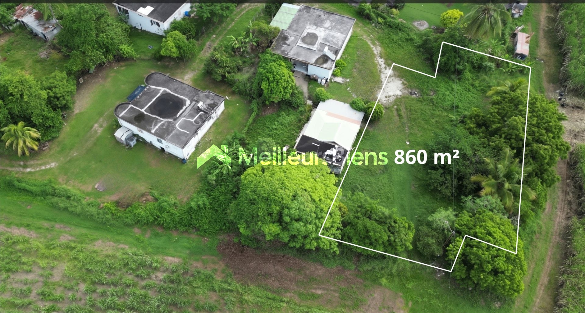 terrain à bâtir de 860m² à le moule (97160) meilleursbiens · 117 000 €