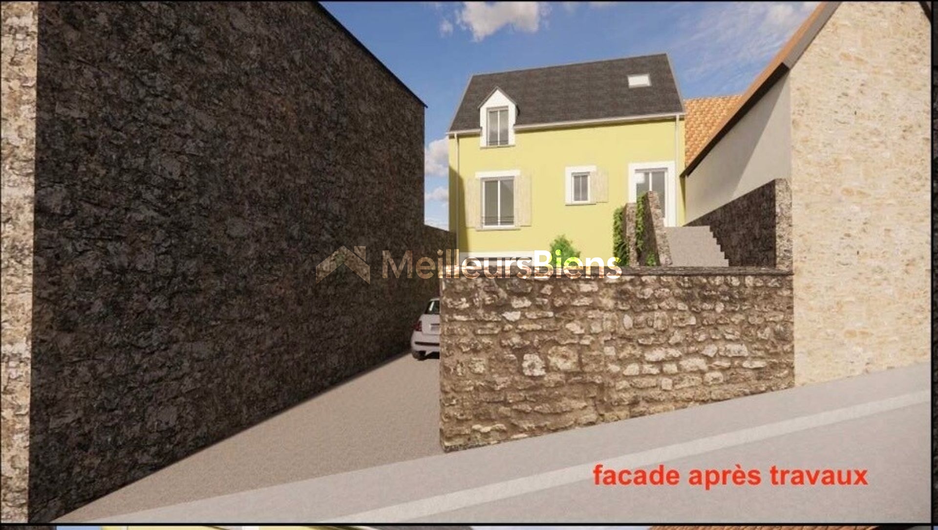 Terrain 917m2 Chaussy