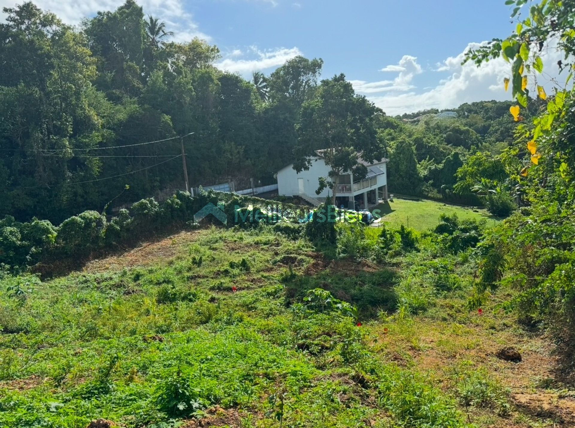 Terrain de 595 m² avec Projet de Construction - Secteur Calme au Gosier