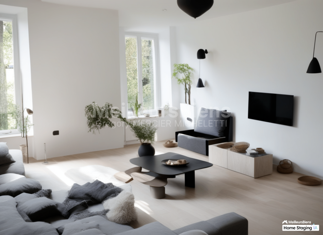 Appartement à rénover de 92 m2 dans le coeur de ST SEURIN
