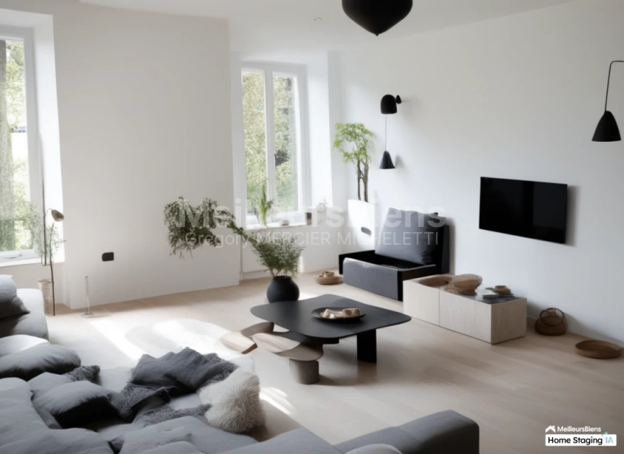 Appartement à rénover de 92 m2 dans le coeur de ST SEURIN