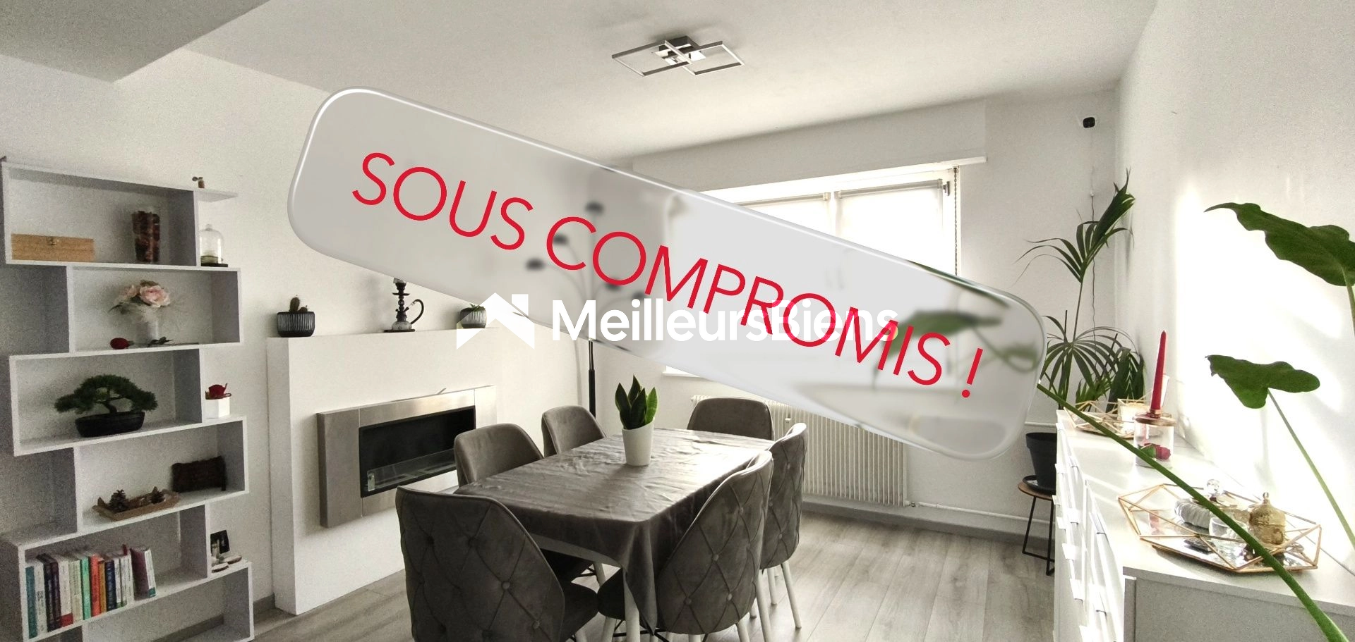Magnifique appartement 4 pièces totalement rénové avec son garage et son parking