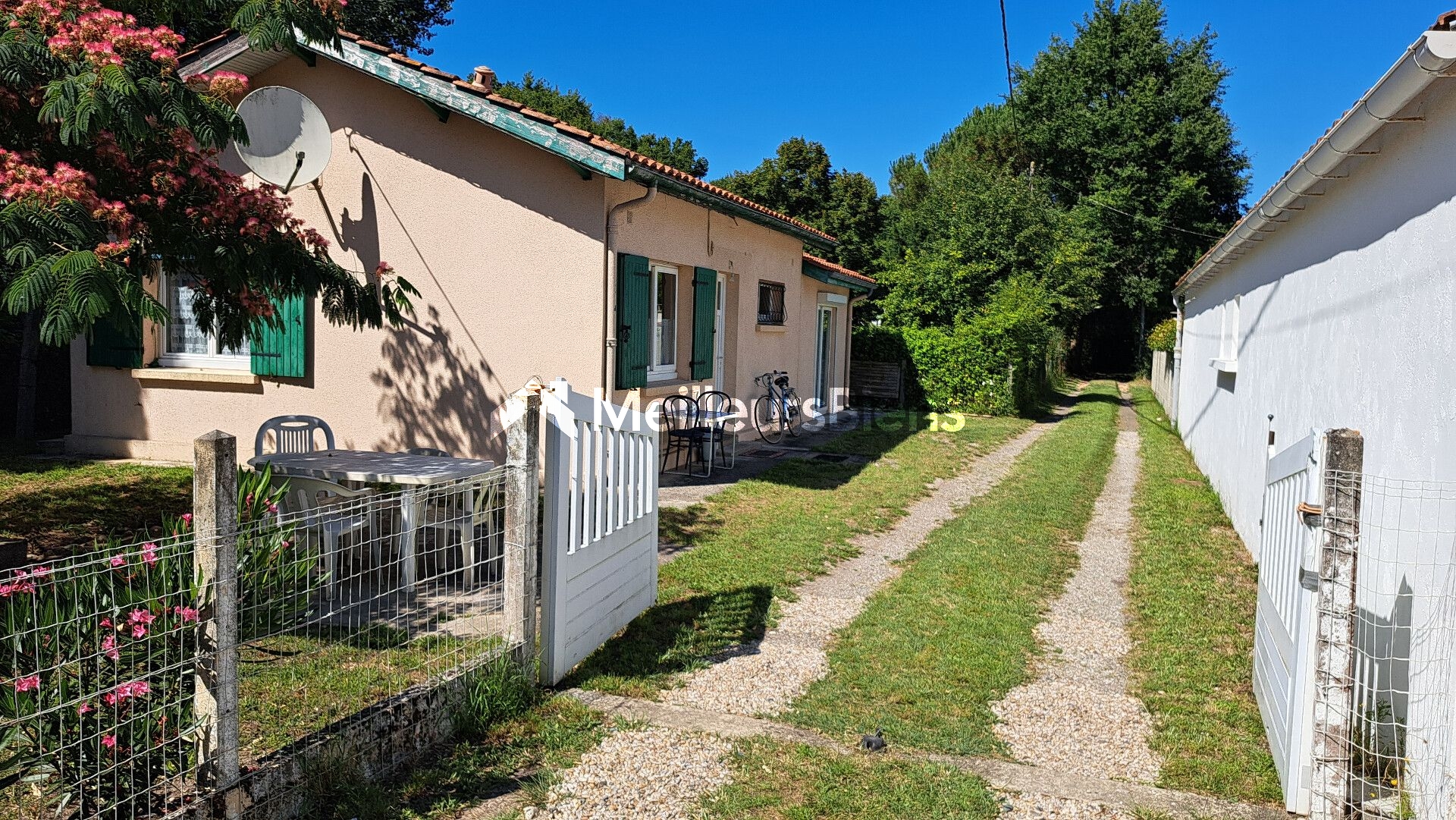 MAISON INDIVIDUELLE À PROXIMITÉ DES PLAGES OCÉANES AVEC  MAISON ANNEXE ET PARCELLE BOISÉE