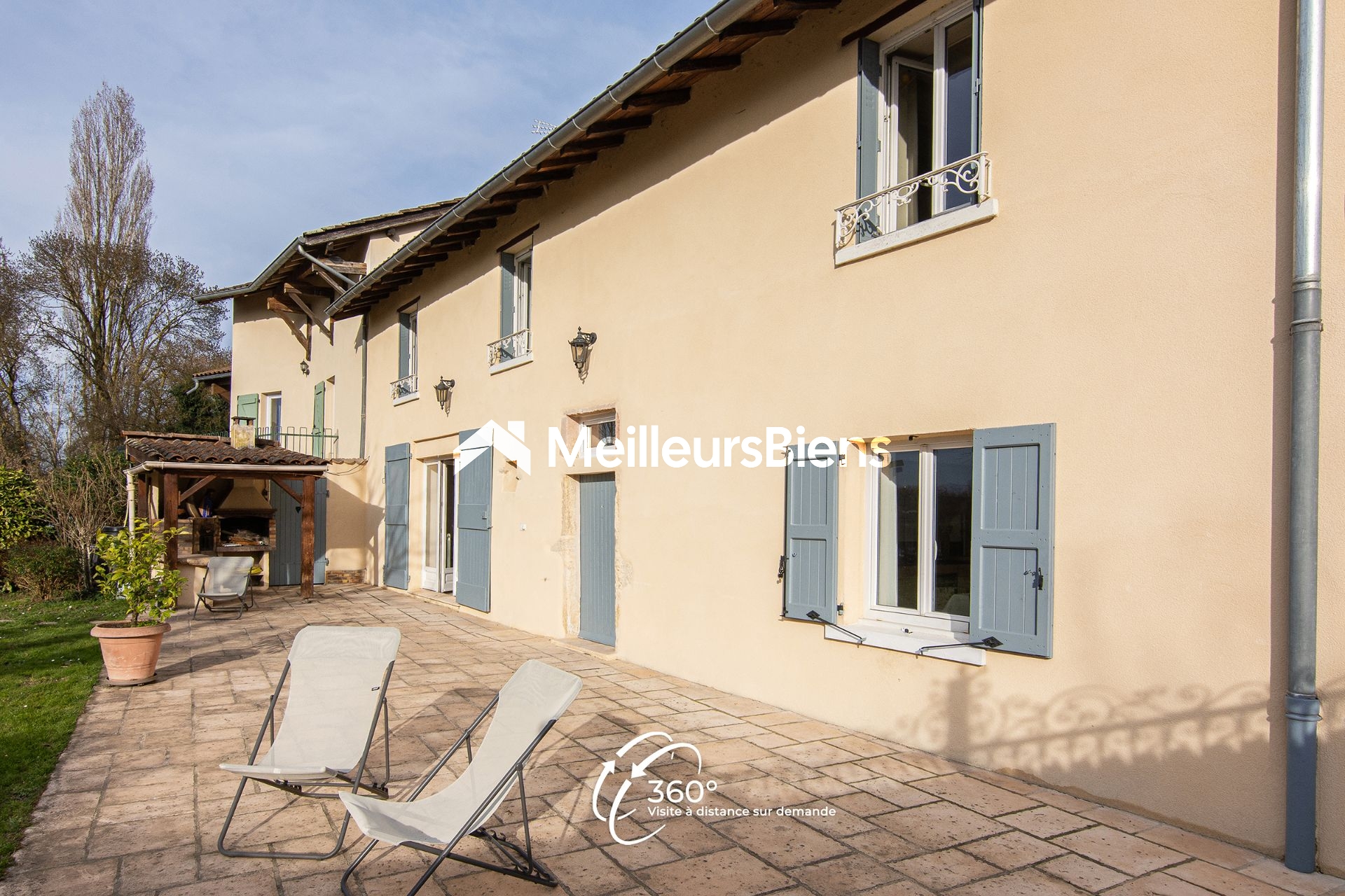 Maison en bord de Saône