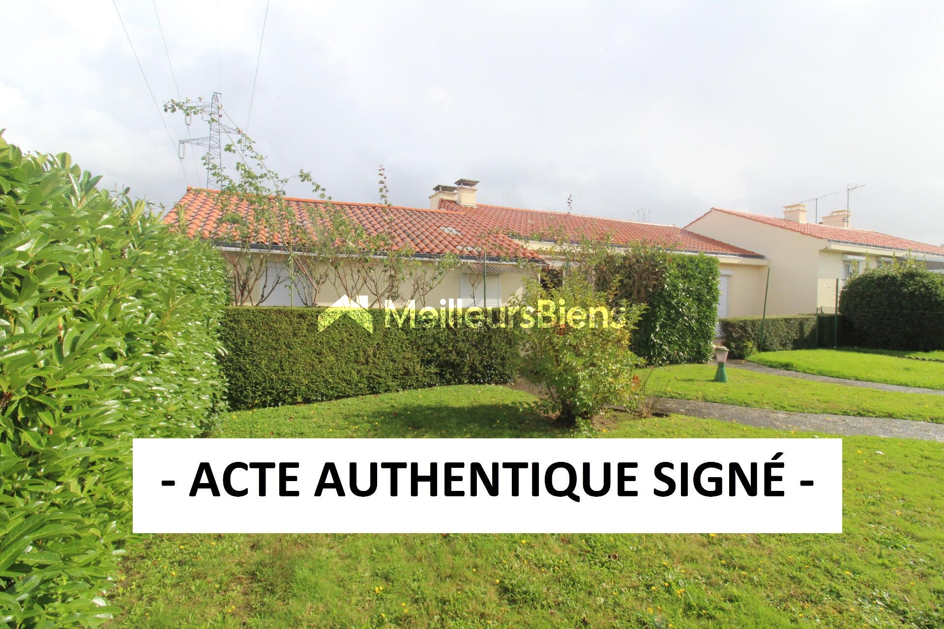 CHOLET, MAISON DE PLAIN PIED AVEC DOUBLE GARAGE !!