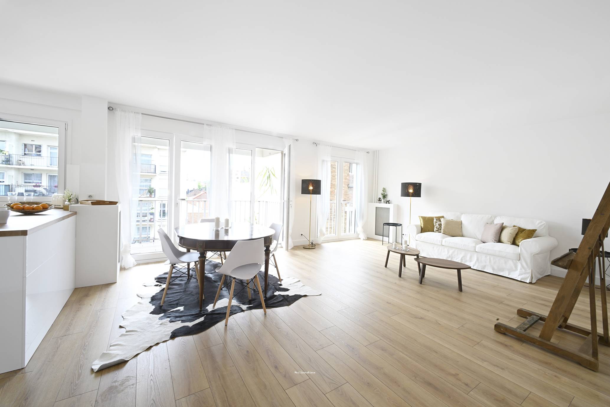 Appartement lumineux avec balcon