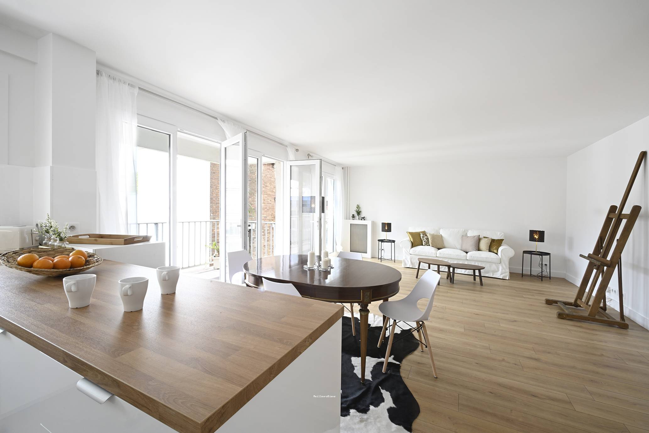 Appartement lumineux avec balcon